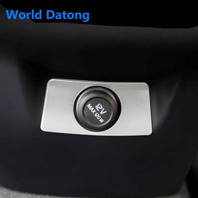 Interior Rear Cigarette Lighter Stickers cover stainless steel deooration trim 1pcs for VOLVO XC60 XC90 2018 2019 2020 
Interior Rear Cigarette Lighter Stickers cover stainless steel deooration trim 1pcs for VOLVO XC60 XC90 2018 2019 2020