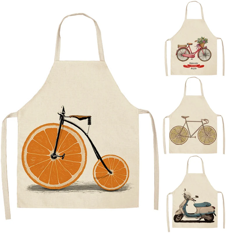 Car Bicycle Pattern Kitchen Aprons Woman Adult Kids Cotton Linen Bibs Home Cooking BBQ Apron Cleaning Accessory
Car Bicycle Pattern Kitchen Aprons Woman Adult Kids Cotton Linen Bibs Home Cooking BBQ Apron Cleaning Accessory