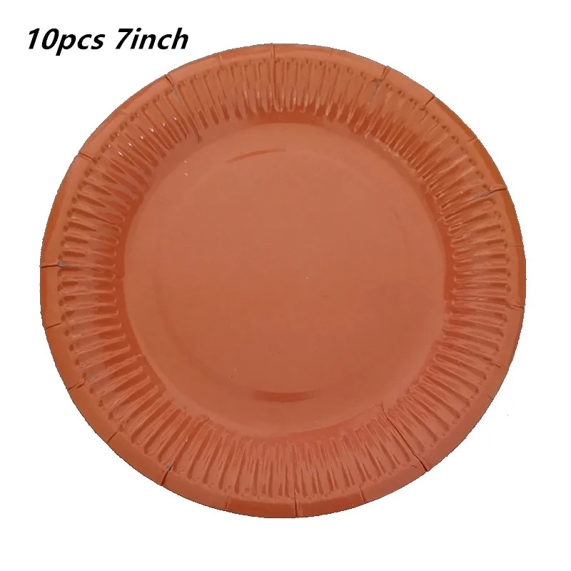 10Pcs 7inch Disposable Tableware Set Disposable Paper Plate Fruit Plate Cake Tray Wedding Birthday Decoration Party Supplies
10Pcs 7inch Disposable Tableware Set Disposable Paper Plate Fruit Plate Cake Tray Wedding Birthday Decoration Party Supplies