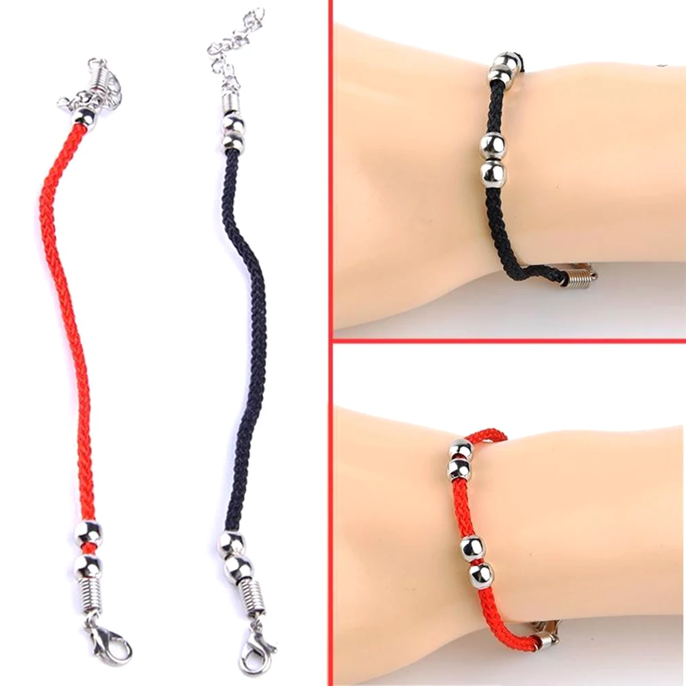 Men Women Four Beads Braided Rope Bracelet Adjustable Bangle Birthday Gift