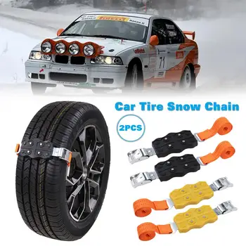 2PCS Car Snow Chains Anti-slip Universal Wheels Tyre Snow Ice Chains Winter Anti-skid Vehicles SUV Wheel Chain Mud Road Safety
2PCS Car Snow Chains Anti-slip Universal Wheels Tyre Snow Ice Chains Winter Anti-skid Vehicles SUV Wheel Chain Mud Road Safety