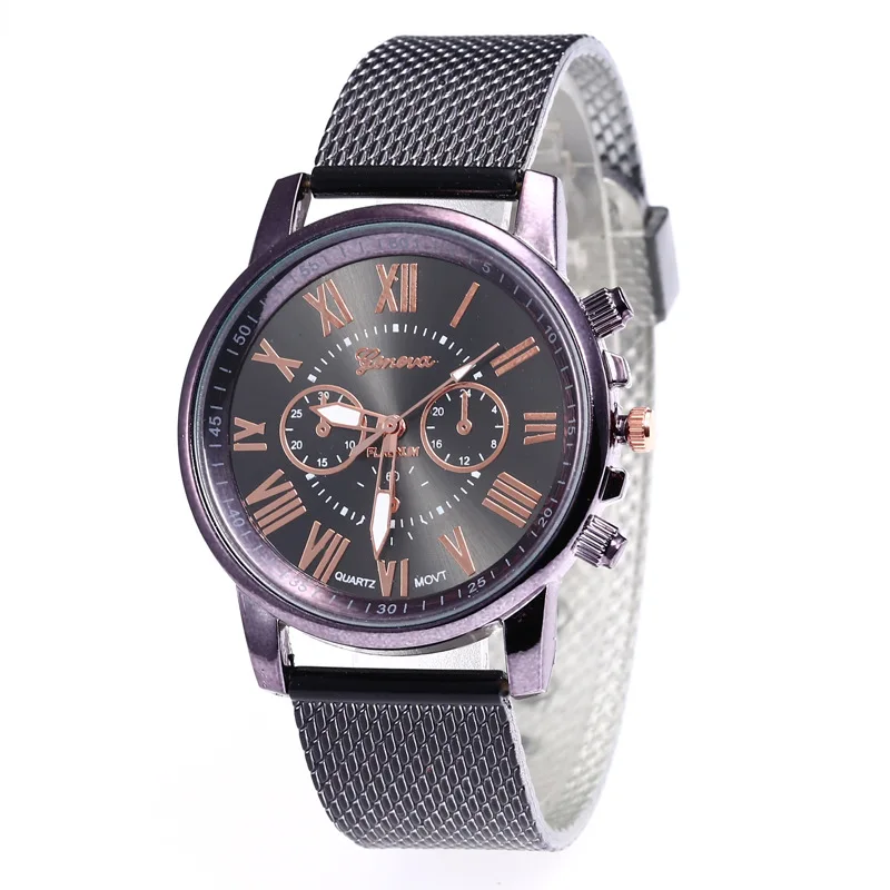 Cross Border Foreign Trade Hot Selling Geneva Men Mesh Belt Watches Three Eye Double-Layer Roman Numerals Measuring Quartz WOMEN
Cross Border Foreign Trade Hot Selling Geneva Men Mesh Belt Watches Three Eye Double-Layer Roman Numerals Measuring Quartz WOMEN