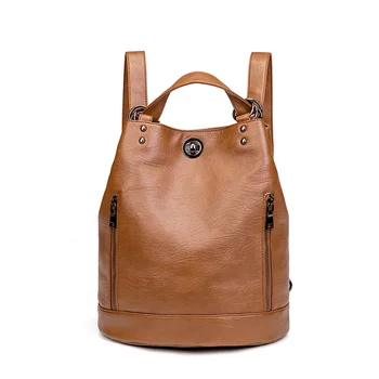 Fashion Women Backpack Genuine Leather Casual Shoulder Bags High Quality Sheepskin Female Shoulder Bag Backpacks For Girls
Fashion Women Backpack Genuine Leather Casual Shoulder Bags High Quality Sheepskin Female Shoulder Bag Backpacks For Girls