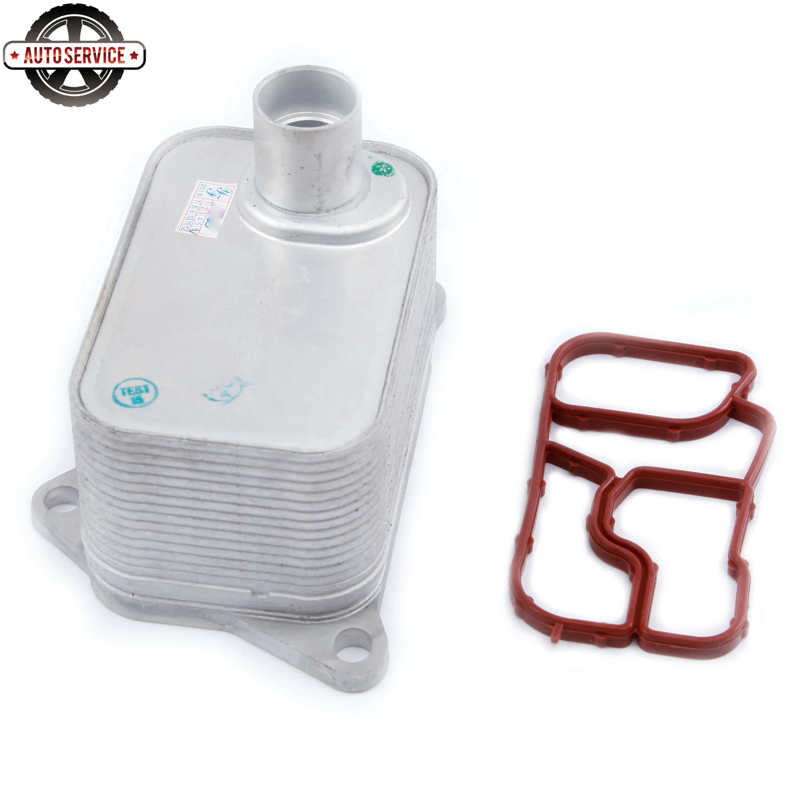 

NEW 06J 117 021 J Aluminium Engine Oil Radiator Cooler For VW Golf MK6 Passat Jetta Tiguan Audi A4 Q3 Q5 Skoda Seat V15-60-6020