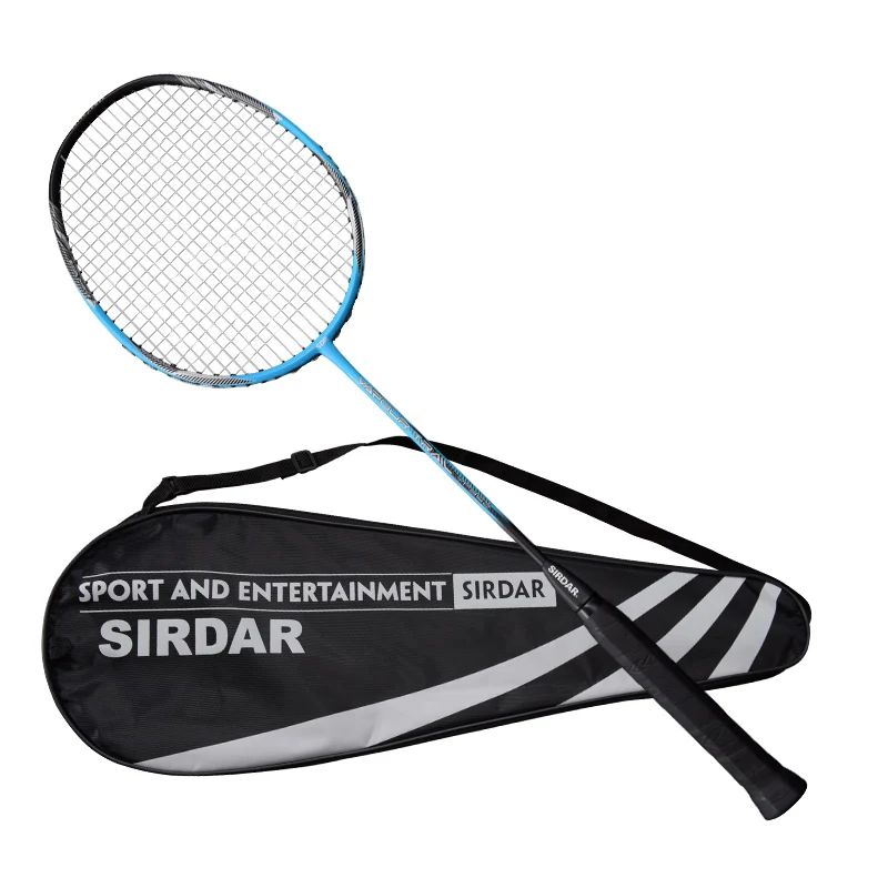 SIRDAR Professional 24-26pound 4U badminton racket stringed full carbon fiber racket offensive and defensive single racket
SIRDAR Professional 24-26pound 4U badminton racket stringed full carbon fiber racket offensive and defensive single racket