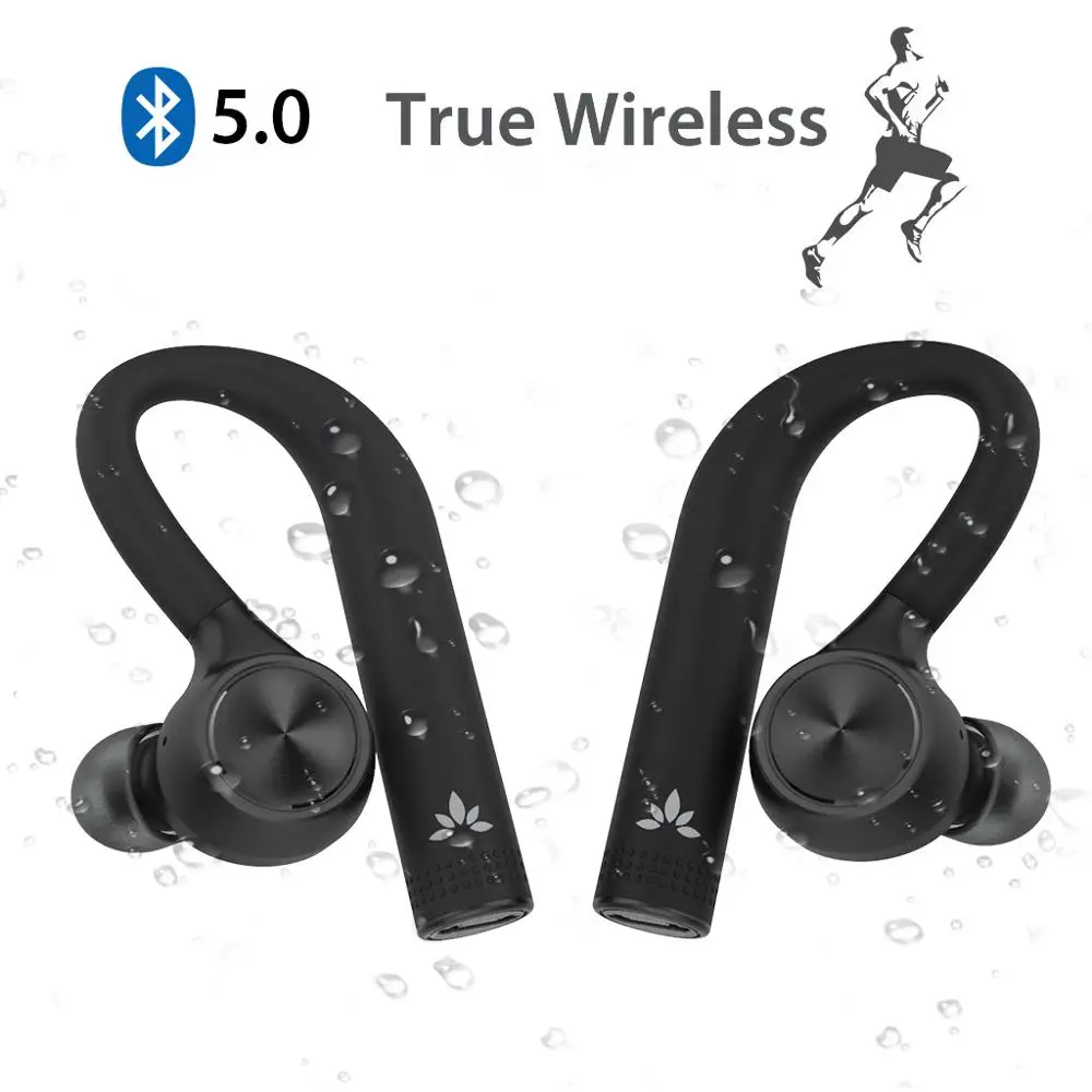 Avantree True Wireless Earbuds for Running, Sweatproof Truely TWS Bluetooth 5.0 Headphones with Mic, Secure Fit with Around Ear
Avantree True Wireless Earbuds for Running, Sweatproof Truely TWS Bluetooth 5.0 Headphones with Mic, Secure Fit with Around Ear