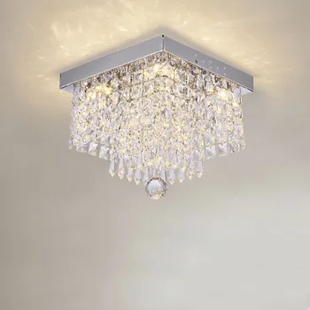 Simple Square LED Crystal Ceiling Light for Living room Bedroom Corridor Ladder Corridor Decoration Lights Ceiling Lamps
Simple Square LED Crystal Ceiling Light for Living room Bedroom Corridor Ladder Corridor Decoration Lights Ceiling Lamps