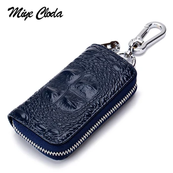 Crocodile pattern car key case men's leather zipper key case cowhide multifunctional waist padlock key case new
Crocodile pattern car key case men's leather zipper key case cowhide multifunctional waist padlock key case new