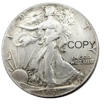 US 1921PSD Walking Liberty Half Dollar Silver Plated Copy Coins
US 1921PSD Walking Liberty Half Dollar Silver Plated Copy Coins
