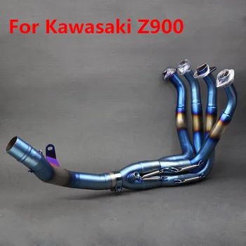 For Kawasaki Z900 Z 900 Escape Accessories Slip-on Motorcycle Exhaust Muffler System Link Pipe Front Mid Pipe Tube Full System
For Kawasaki Z900 Z 900 Escape Accessories Slip-on Motorcycle Exhaust Muffler System Link Pipe Front Mid Pipe Tube Full System