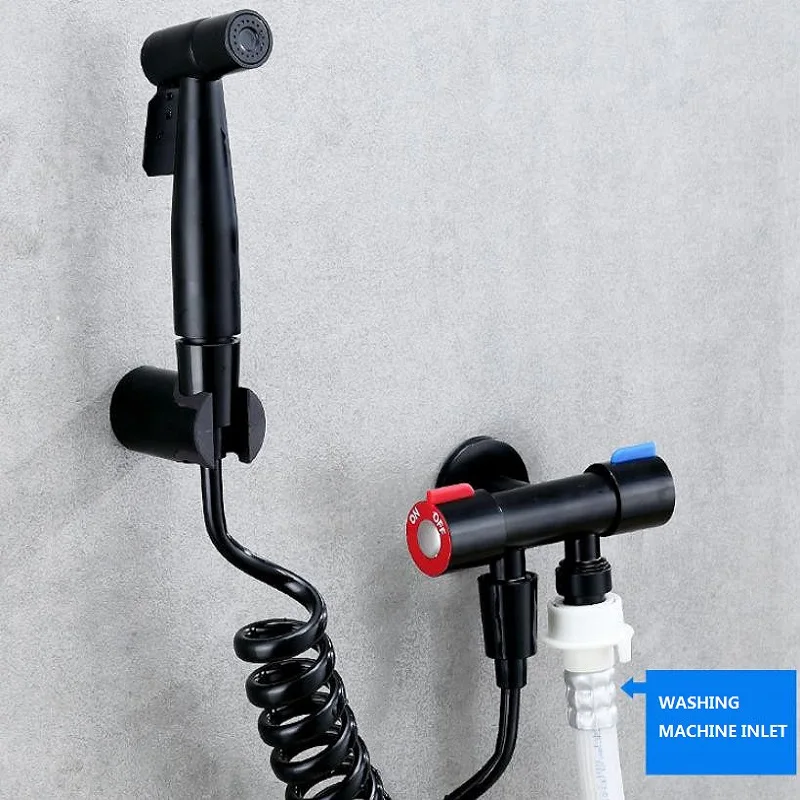 Juego de bidé de mano, grifo de lavado anal para mujeres, inodoro con