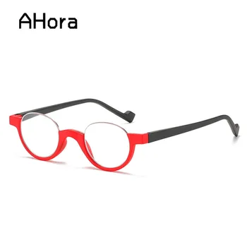 Ahora Round Half Frame Reading Glasses Unisex Reader Farsightedness Presbyopia Eyeglasses for Women +1.0 1.5 2.0 2.5 3.0 3.5 4.0
Ahora Round Half Frame Reading Glasses Unisex Reader Farsightedness Presbyopia Eyeglasses for Women +1.0 1.5 2.0 2.5 3.0 3.5 4.0
