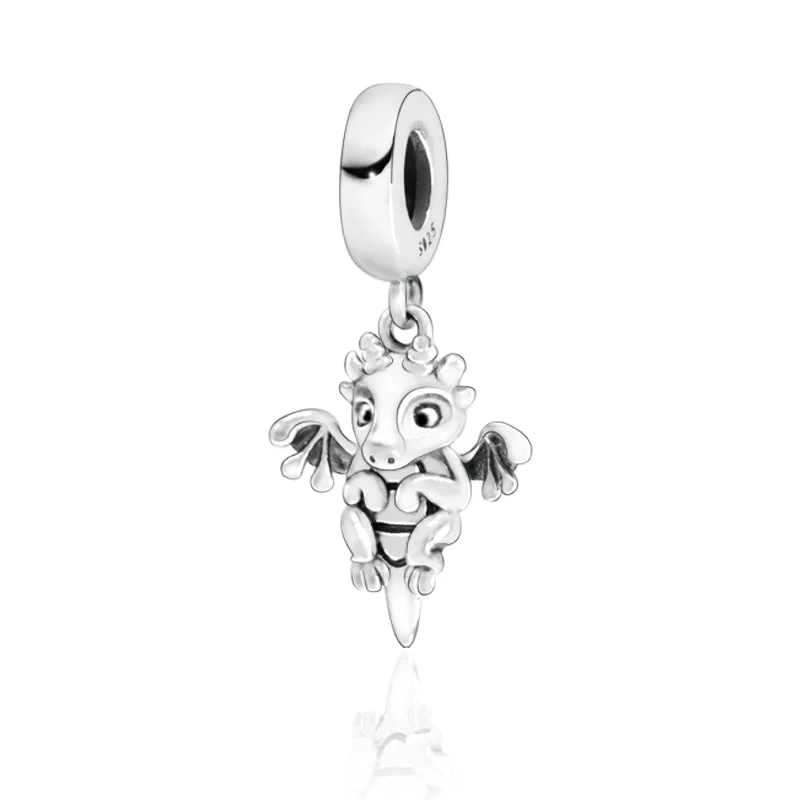 2019 Autumn New 925 Sterling Silver You Are Magic Dragon Dangle Charm Beads fit Original European Bracelets Women DIY Jewelry
2019 Autumn New 925 Sterling Silver You Are Magic Dragon Dangle Charm Beads fit Original European Bracelets Women DIY Jewelry