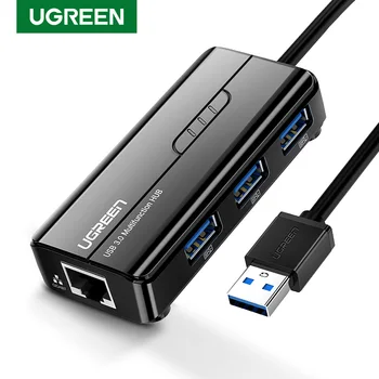 Ugreen USB Ethernet USB 3.0 2.0 to RJ45 HUB for Xiaomi Mi Box 3/S Set-top Box Ethernet Adapter Network Card USB Lan
Ugreen USB Ethernet USB 3.0 2.0 to RJ45 HUB for Xiaomi Mi Box 3/S Set-top Box Ethernet Adapter Network Card USB Lan