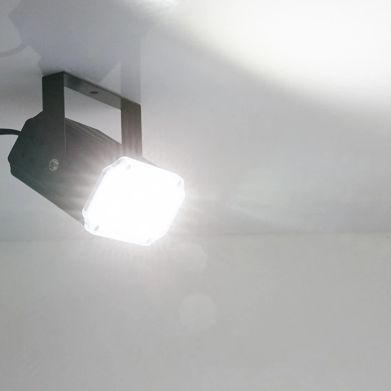 Mini Stage Lamp Head Light Strobe Ball Disco Flash 36 LED Bulb Club Party US/ EU / UK Plug Monitor | Лампы и освещение