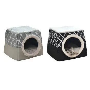 Universal Cat House Soft Velvet Cat Bed Space Capsule Type Cat Nest Closed Room Pet House Four Seasons Cat Bed
Universal Cat House Soft Velvet Cat Bed Space Capsule Type Cat Nest Closed Room Pet House Four Seasons Cat Bed