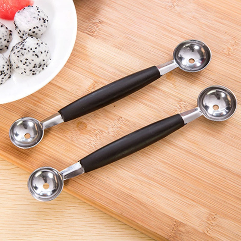 Aihogard Stalinless Steel Dual Double-end Watermelon Ice Cream Spoon Dessert Dig Ball Spoon Fruit Scoop Kitchen Cook Tool
Aihogard Stalinless Steel Dual Double-end Watermelon Ice Cream Spoon Dessert Dig Ball Spoon Fruit Scoop Kitchen Cook Tool