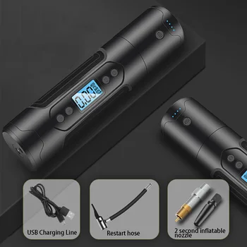 LED Lighting Air Pump Wireless Smart Football Inflator Motocycle Car Tires Multifunctional Electric Portable Digital Home Bike
LED Lighting Air Pump Wireless Smart Football Inflator Motocycle Car Tires Multifunctional Electric Portable Digital Home Bike