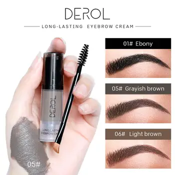 DEROL Eyebrow Gel Cream Waterproof Long Lasting Brown Grey Eyebrow Tint Eye Brow Pomade Tattoo Makeup Eyebrow Enhancers 
DEROL Eyebrow Gel Cream Waterproof Long Lasting Brown Grey Eyebrow Tint Eye Brow Pomade Tattoo Makeup Eyebrow Enhancers