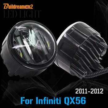 Buildreamen2 1 Pair Car Right + Left Fog Bulb LED Light Daytime Running Lamp DRL 12V Styling For Infiniti QX56 2011 2012
Buildreamen2 1 Pair Car Right + Left Fog Bulb LED Light Daytime Running Lamp DRL 12V Styling For Infiniti QX56 2011 2012
