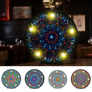LED 5D Diamond Painting Small Night Light DIY Small Night Lights Shaped Diamond Decorative Lights Diamond Crystal Painting Home
LED 5D Diamond Painting Small Night Light DIY Small Night Lights Shaped Diamond Decorative Lights Diamond Crystal Painting Home