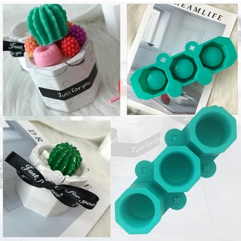 3 Holes Silicone Flower Pot Mold DIY Succulent Making Mold Silicone DIY Aromatherapy Candle Decoration Mold Clay Craft Mould
3 Holes Silicone Flower Pot Mold DIY Succulent Making Mold Silicone DIY Aromatherapy Candle Decoration Mold Clay Craft Mould