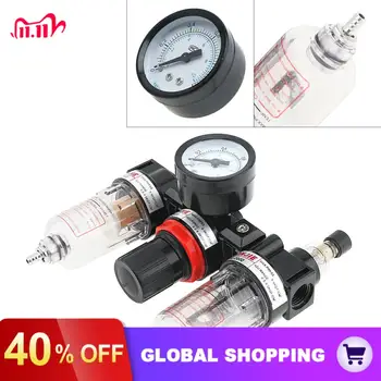 AC-2000 Air Compressor 0-1.0mpa Adjustable Three Union Oil Water Separator Regulator PT1/4(mm) Caliber with Gauge
AC-2000 Air Compressor 0-1.0mpa Adjustable Three Union Oil Water Separator Regulator PT1/4(mm) Caliber with Gauge