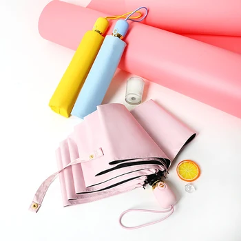 Small fresh automatic umbrella simple solid color creative vinyl sunscreen umbrella sunny rain umbrella for men and women
Small fresh automatic umbrella simple solid color creative vinyl sunscreen umbrella sunny rain umbrella for men and women