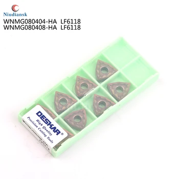 10PCS WNMG080404-HA WNMG080408 HA LF6118 turning Tools CNC Carbide Inserts Lathe Cutting Tool For Stainless Steels 100% original
10PCS WNMG080404-HA WNMG080408 HA LF6118 turning Tools CNC Carbide Inserts Lathe Cutting Tool For Stainless Steels 100% original