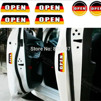 6 x Newest Germany Flag Style Car Door Warning Stickers Car Rear Trunk Warning Decals for Volkswagen Audi BMW Benz Opel
6 x Newest Germany Flag Style Car Door Warning Stickers Car Rear Trunk Warning Decals for Volkswagen Audi BMW Benz Opel
