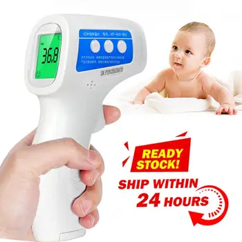 Electronic Thermometer Infrared High Precision Medical Forehead-gun Non Contact Infrared Digital Thermometer Home Supplies
Electronic Thermometer Infrared High Precision Medical Forehead-gun Non Contact Infrared Digital Thermometer Home Supplies