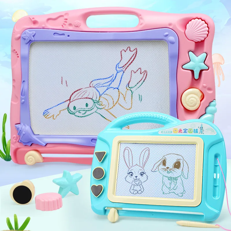 Children Multi-functional Color Magnetic Graffiti Sketchpad Cartoon Educational Writing Board Stamp Infants Painted Toys Board
Children Multi-functional Color Magnetic Graffiti Sketchpad Cartoon Educational Writing Board Stamp Infants Painted Toys Board