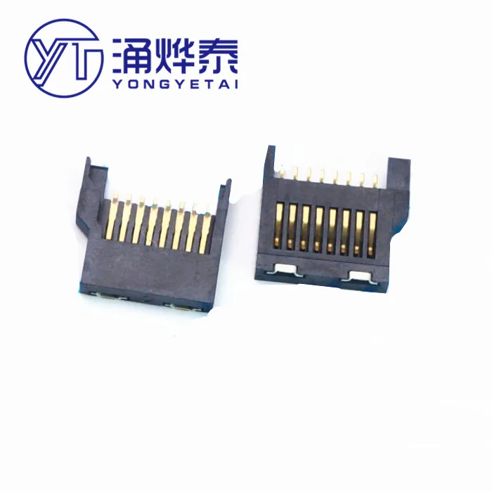 YYT 20PCS TF all plastic simple card holder 8P micro SD card holder memory card holder TF card reader all plastic card slot
YYT 20PCS TF all plastic simple card holder 8P micro SD card holder memory card holder TF card reader all plastic card slot