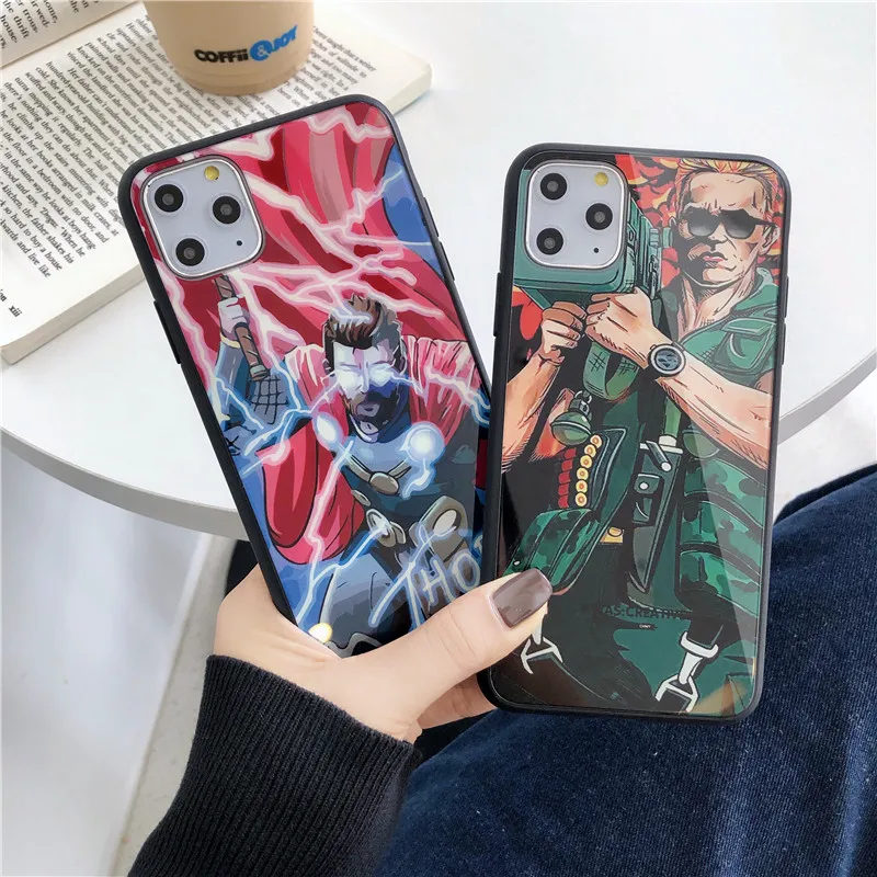 Marvel Thor Arnold Schwarzenegger Commando Phone Case for iPhone 11 Pro XS MAX X XR 10 8 7 6s Plus Luminous Tempered Glass Cover
Marvel Thor Arnold Schwarzenegger Commando Phone Case for iPhone 11 Pro XS MAX X XR 10 8 7 6s Plus Luminous Tempered Glass Cover