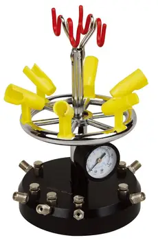 6 Station Airbrush Holder with Regulated Air Manifold For Cake Painting
6 Station Airbrush Holder with Regulated Air Manifold For Cake Painting