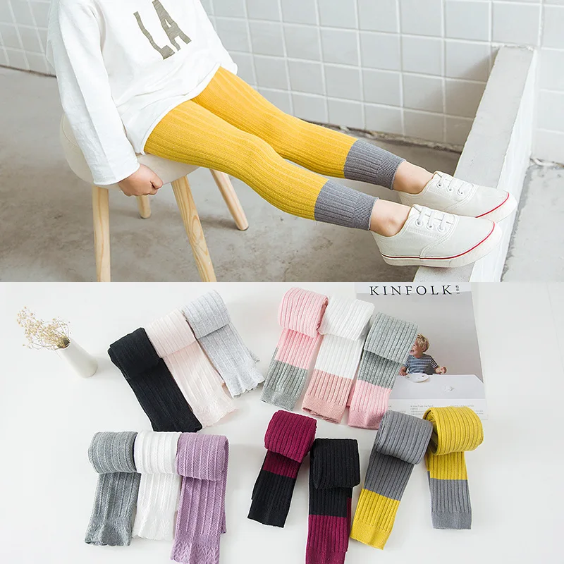 Kids'Pantyhose 2019 New Spring Autumn Cotton Knitted Colour Matching Baby Girls Infant Toddler Stockings Girl Tights
Kids'Pantyhose 2019 New Spring Autumn Cotton Knitted Colour Matching Baby Girls Infant Toddler Stockings Girl Tights