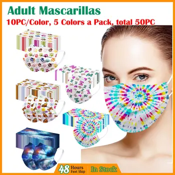 50PCS Adults Unisex Printed Wegwerp Ear Loop Mond Masker Soft Masks Outdoor 3-Layer Activated Carbon Face Masks mascarillas
50PCS Adults Unisex Printed Wegwerp Ear Loop Mond Masker Soft Masks Outdoor 3-Layer Activated Carbon Face Masks mascarillas