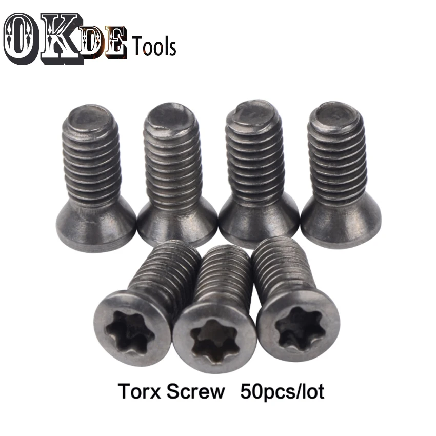 50pcs/lot M1.8 M2 M2.5 M3 M3.5 M4 M5 M6 torx screw for carbide turning inserts CNC lathe tool accessory alloy steel 12.9 grade
50pcs/lot M1.8 M2 M2.5 M3 M3.5 M4 M5 M6 torx screw for carbide turning inserts CNC lathe tool accessory alloy steel 12.9 grade