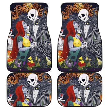 Nightmare Jack And Sally Design Car Floor Mats Universal Fit Front/Rear 4 Piece Full Set Luxury Auto Automotive interior 2020
Nightmare Jack And Sally Design Car Floor Mats Universal Fit Front/Rear 4 Piece Full Set Luxury Auto Automotive interior 2020