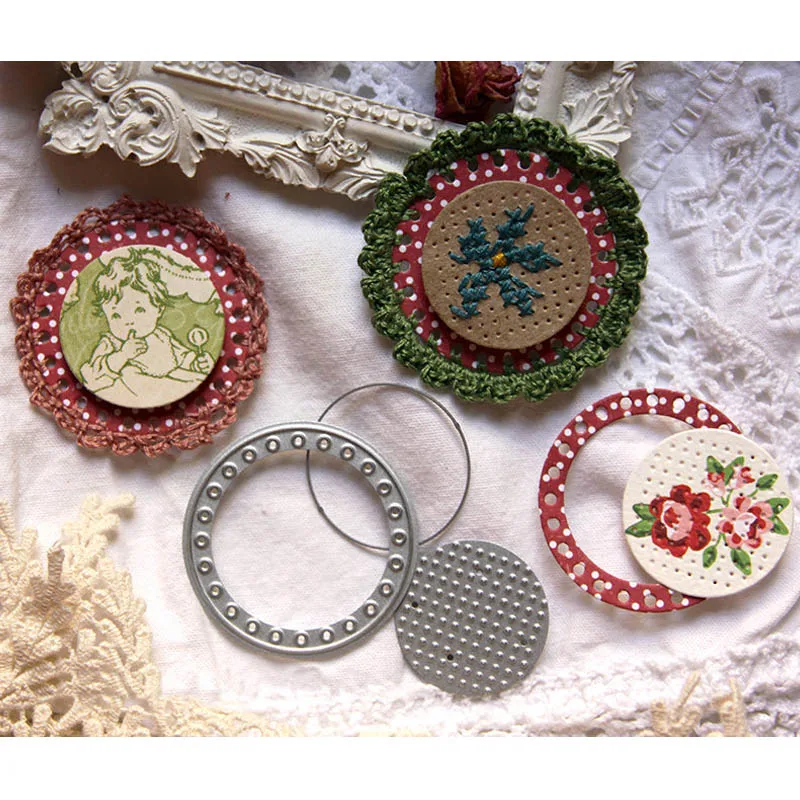 circles for embroidery and knitting metal cutting dies cut die mold for DIY Scrapbooking cards crafts knife mould new 2019
circles for embroidery and knitting metal cutting dies cut die mold for DIY Scrapbooking cards crafts knife mould new 2019
