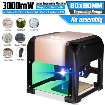 New Upgrade bluetooth 3000MW Golden CNC Laser Engraving Machine AC 110-220V DIY Engraver Desktop Wood Router/Cutter/Printer
New Upgrade bluetooth 3000MW Golden CNC Laser Engraving Machine AC 110-220V DIY Engraver Desktop Wood Router/Cutter/Printer