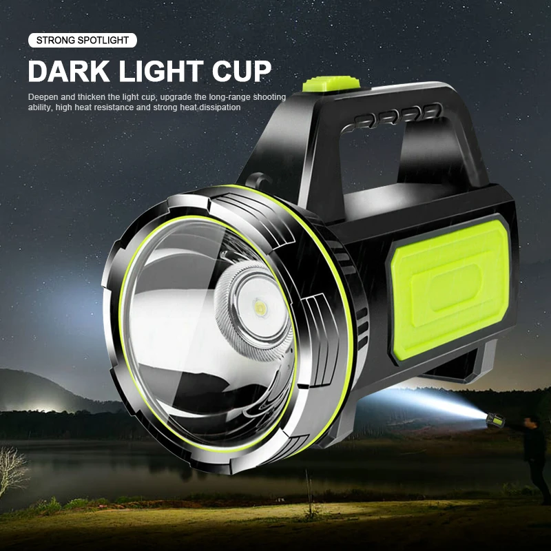 135000LM LED Flashlight Work Light Hand Torch Candle Spotlight Lamp Camping Lantern Waterproof Flashlight Searchlight
135000LM LED Flashlight Work Light Hand Torch Candle Spotlight Lamp Camping Lantern Waterproof Flashlight Searchlight