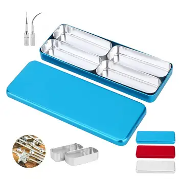 4 Grids Dental Disinfection Box Case 3 Colors High Temperature Sterilization Case Dental Burs Oral Care Tool Dental Accessories
4 Grids Dental Disinfection Box Case 3 Colors High Temperature Sterilization Case Dental Burs Oral Care Tool Dental Accessories