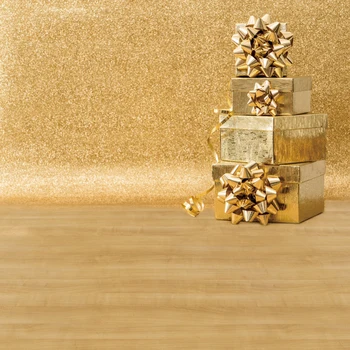 Laeacco Christmas Golden Sand Glitter Wooden Floor Boxes Gift Baby Shower Photo Backdrop For Photo Studio Photography Background
Laeacco Christmas Golden Sand Glitter Wooden Floor Boxes Gift Baby Shower Photo Backdrop For Photo Studio Photography Background