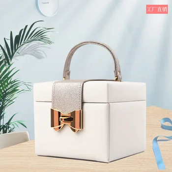 European and American Large-capacity Multifunctional Three-layer Portable Jewelry Storage Box Earrings Ring Portable Storage Box
European and American Large-capacity Multifunctional Three-layer Portable Jewelry Storage Box Earrings Ring Portable Storage Box