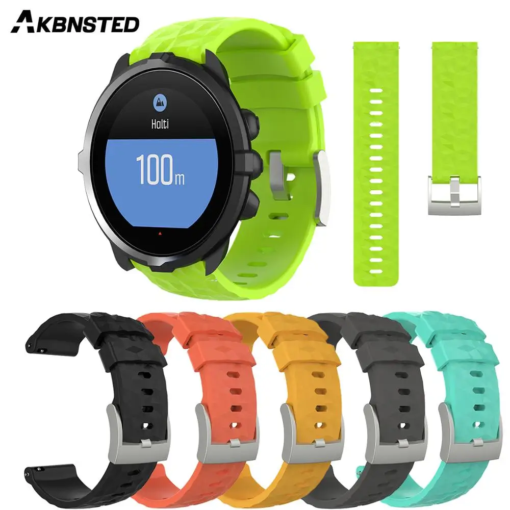 AKBNSTED For Suunto 9 / 9 Brao / Spartan Sport HR Baro Replacement Soft Silicone Watch Band Accessories For Suunto 9 Wristband
AKBNSTED For Suunto 9 / 9 Brao / Spartan Sport HR Baro Replacement Soft Silicone Watch Band Accessories For Suunto 9 Wristband