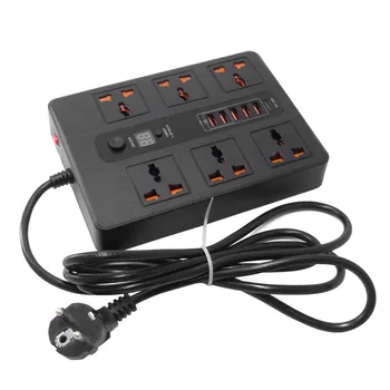 new Smart 24 Hours Timer ON/OFF PD18W QC3.0 TYPE-C Power Strip 6AC Universal Outlets 5USB Charger Ports 2M Extension Socket
new Smart 24 Hours Timer ON/OFF PD18W QC3.0 TYPE-C Power Strip 6AC Universal Outlets 5USB Charger Ports 2M Extension Socket