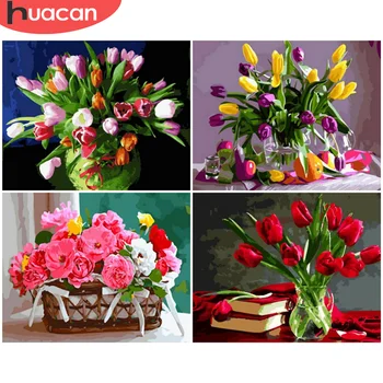 HUACAN Coloring By Number Flower In Vase Drawing On Canvas HandPainted Painting Art Gift DIY Pictures By Number Kits Home Decor
HUACAN Coloring By Number Flower In Vase Drawing On Canvas HandPainted Painting Art Gift DIY Pictures By Number Kits Home Decor