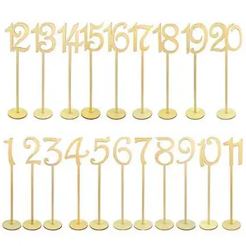 20pcs Table Numbers, 1 To 20 Wood Wedding Table Numbers with Sturdy Holder Base for Party Home Decoration Wedding Guest Number
20pcs Table Numbers, 1 To 20 Wood Wedding Table Numbers with Sturdy Holder Base for Party Home Decoration Wedding Guest Number