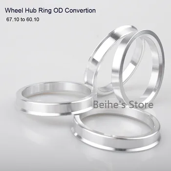 4pcs Wheel Hub Center Rings Aluminum Alloy Centric Hub Ring OD 67.1MM to ID 60.1MM
4pcs Wheel Hub Center Rings Aluminum Alloy Centric Hub Ring OD 67.1MM to ID 60.1MM